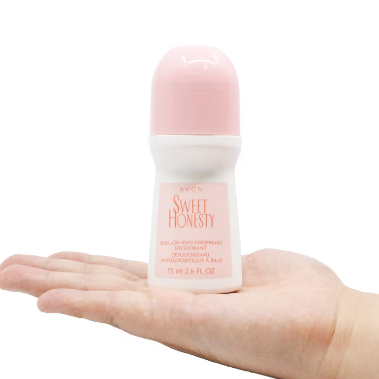 Avon Sweet Honesty Roll-On Antiperspirant Deodorant 75 mL / 2.6 fl oz, 6-Pack