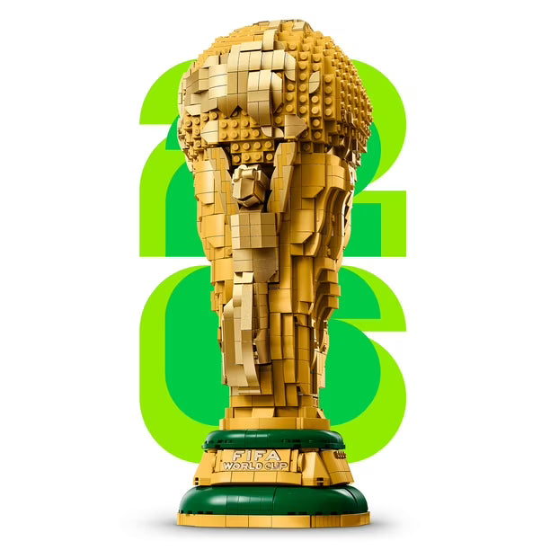 LEGO FIFA World Cup Official Trophy 43020 Building Set – 2,842 PCS Soccer Collectible Display Model