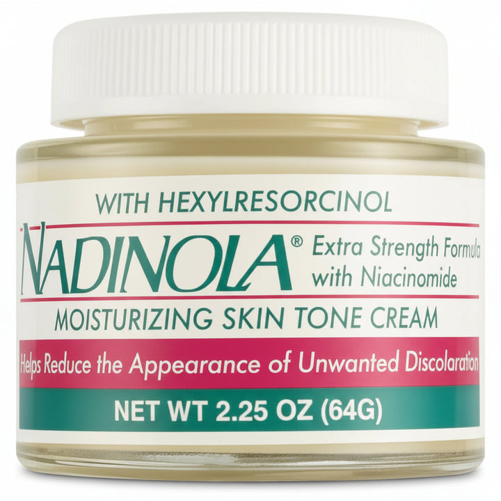 Nadinola Moisturizing Skin Tone Cream with Niacinamide & Hexylresorcinol – 2.25 oz (2 Pack)