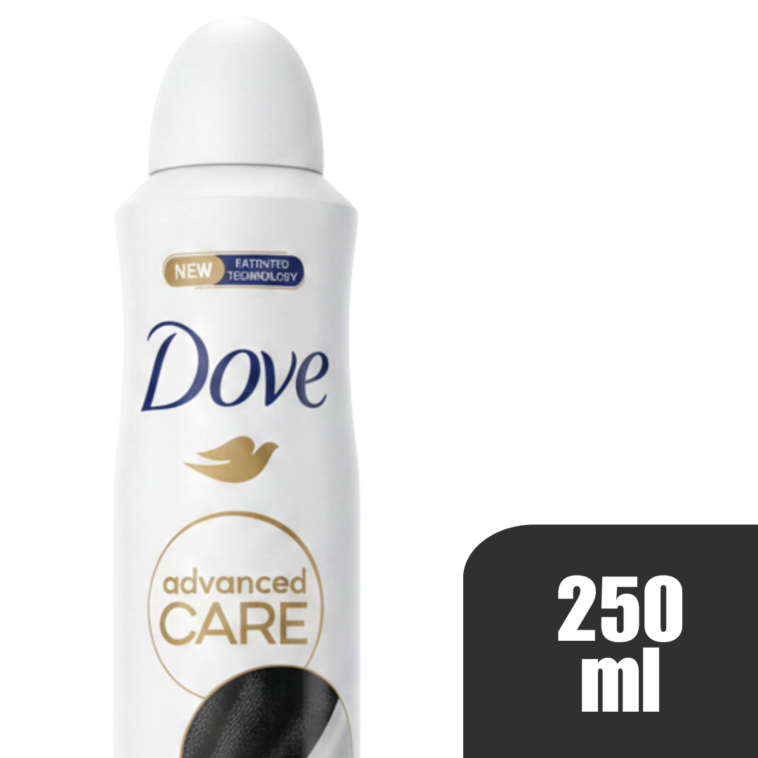 Dove Advanced Care Invisible Dry Antiperspirant Spray 250 mL White Freesia & Violet Flower 72H Protection 6-Pack