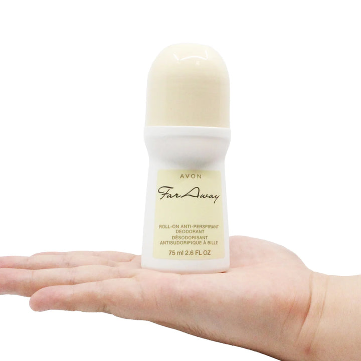 Avon Far Away Roll-On Deodorant 2.6 oz (75 mL) – 12 Pack