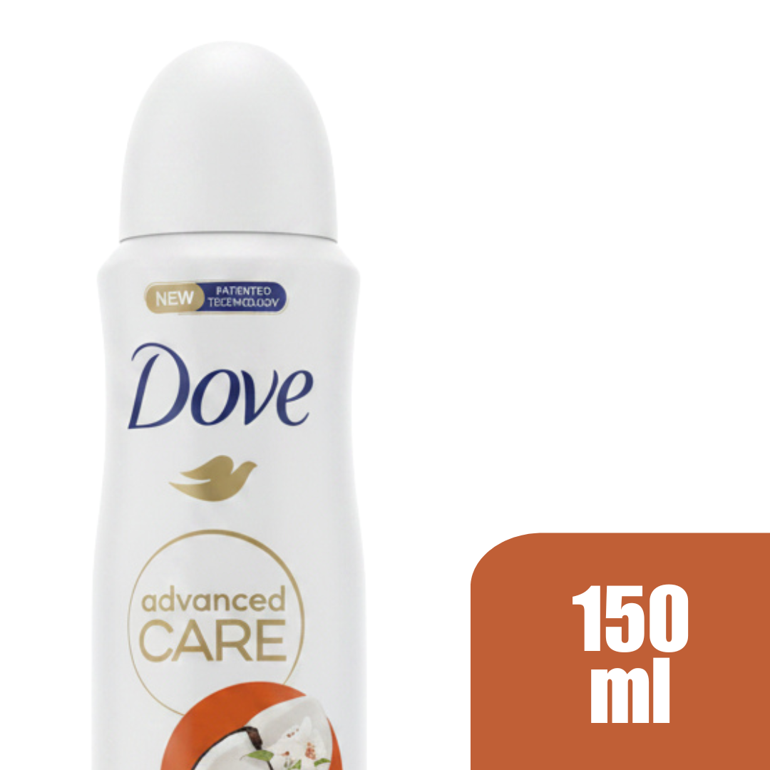 Dove Advanced Care Go Fresh Antiperspirant Deodorant Aerosol Spray Coconut & Jasmine Flower 72H Protection 0% Alcohol Triple Moisturizing Technology 6-Pack