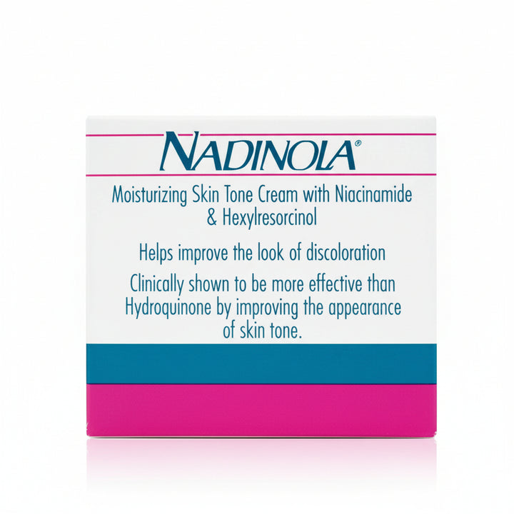 Nadinola Moisturizing Skin Tone Cream with Niacinamide & Hexylresorcinol – 2.25 oz (2 Pack)