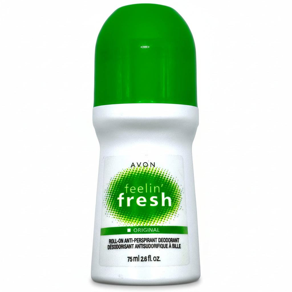 Avon Feeling Fresh Roll-On Antiperspirant Deodorant 2.6 oz (75 mL) – 12 Pack