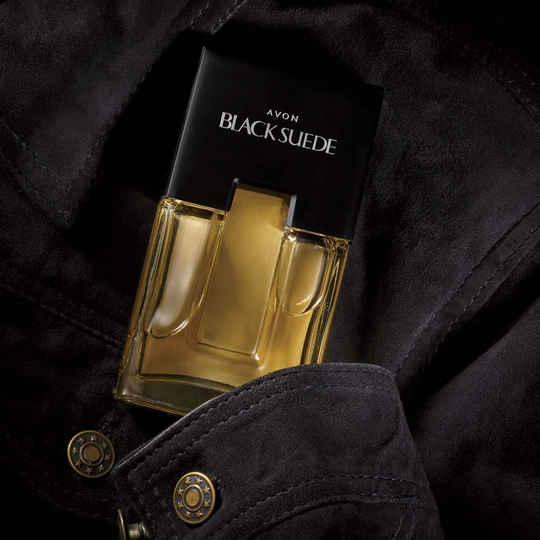 Avon Black Suede Cologne Spray for Men 3.4 oz (100 mL) (2 Pack)
