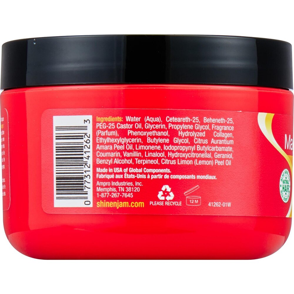 AmPro Shine ’n Jam Magic Fingers Pro Braids Gel 8 oz – Firm Hold & Non-Greasy Shine (2 Pack)