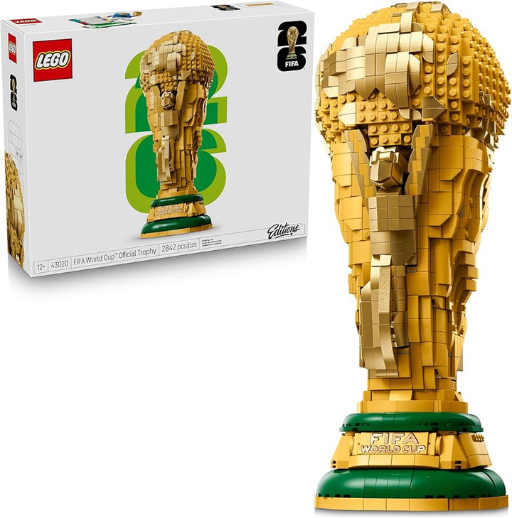 LEGO FIFA World Cup Official Trophy 43020 Building Set – 2,842 PCS Soccer Collectible Display Model
