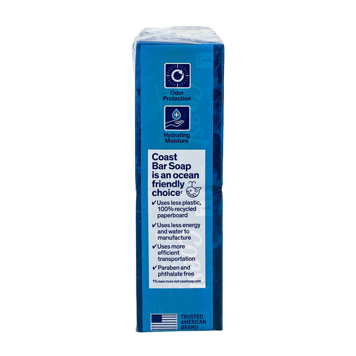 Coast Classic Scent Deodorant Soap 4 oz Bars (16 Pack) – Refreshing Clean