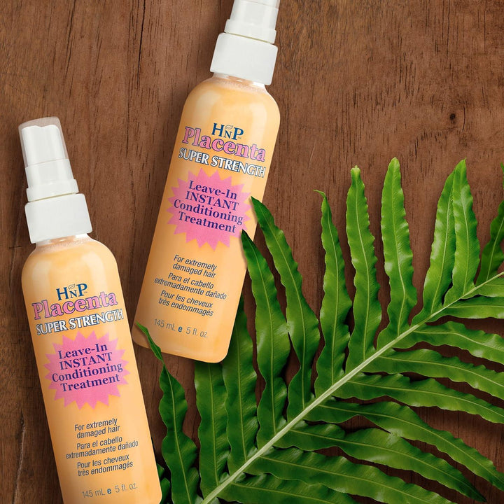 HNP Placenta Super Strength Leave-In Instant Conditioning Treatment for Extremely Damaged Hair 18 x 18mL (5/8 fl oz)