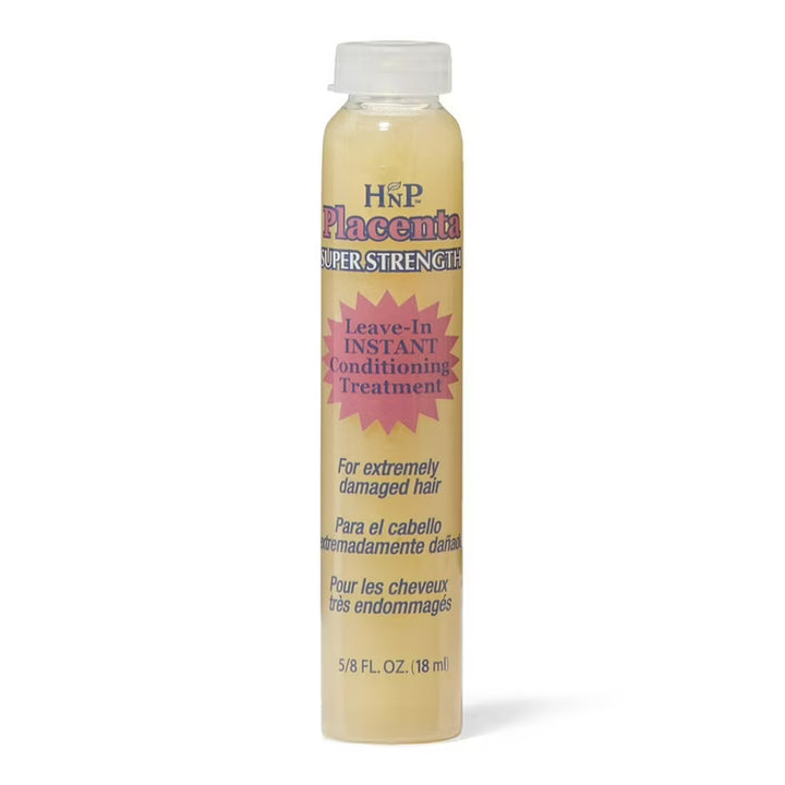 HNP Placenta Super Strength Leave-In Instant Conditioning Treatment for Extremely Damaged Hair 18 x 18mL (5/8 fl oz)