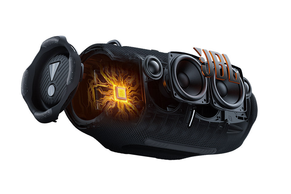 JBL Xtreme 4 - Portable Bluetooth Speaker, Powerful Sound and Deep Bass, IP67 Waterproof, 24 Hours of Playtime, Powerbank, Auracast for Multi-Speaker Pairing (Black)