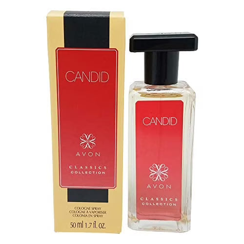Avon Candid Classics Collection Cologne Spray 50 mL + FREE Candid Perfumed Skin Softener 150 mL Gift Bundle