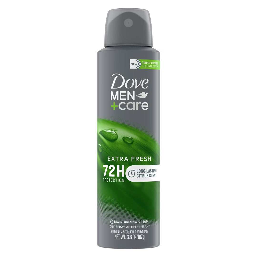 Dove Men+Care Extra Fresh Dry Spray Antiperspirant Deodorant 150 mL (6 Pack)