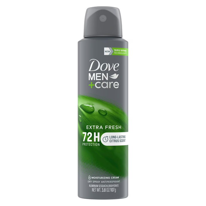 Dove Men+Care Extra Fresh Dry Spray Antiperspirant Deodorant 150 mL (6 Pack)