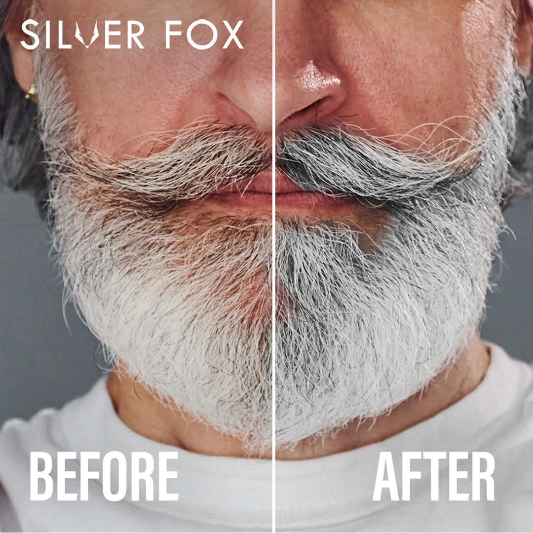 Silver Fox Gray Enhancing Beard Oil, 50 ml / 1.7 fl oz