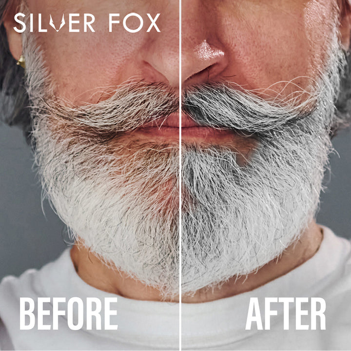 Silver Fox Gray Enhancing Beard Oil, 50 ml / 1.7 fl oz