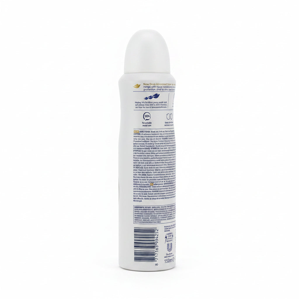 Dove Advanced Care Invisible Dry Antiperspirant Spray 150 mL – White Freesia & Violet (6 Pack)