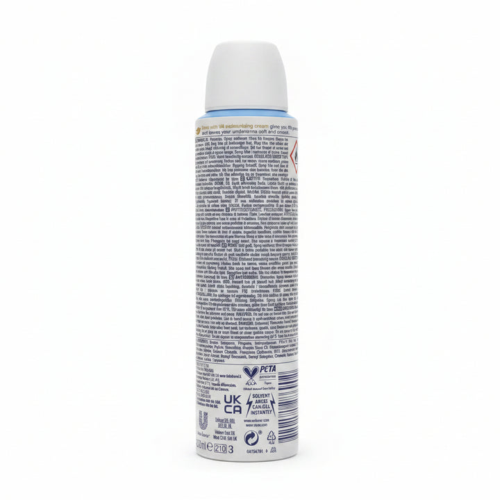 Dove Classic Fresh Antiperspirant Deodorant Aerosol Spray 48H Protection Long Lasting Fragrance 1/4 Moisturizing Cream 0% Alcohol 6-Pack