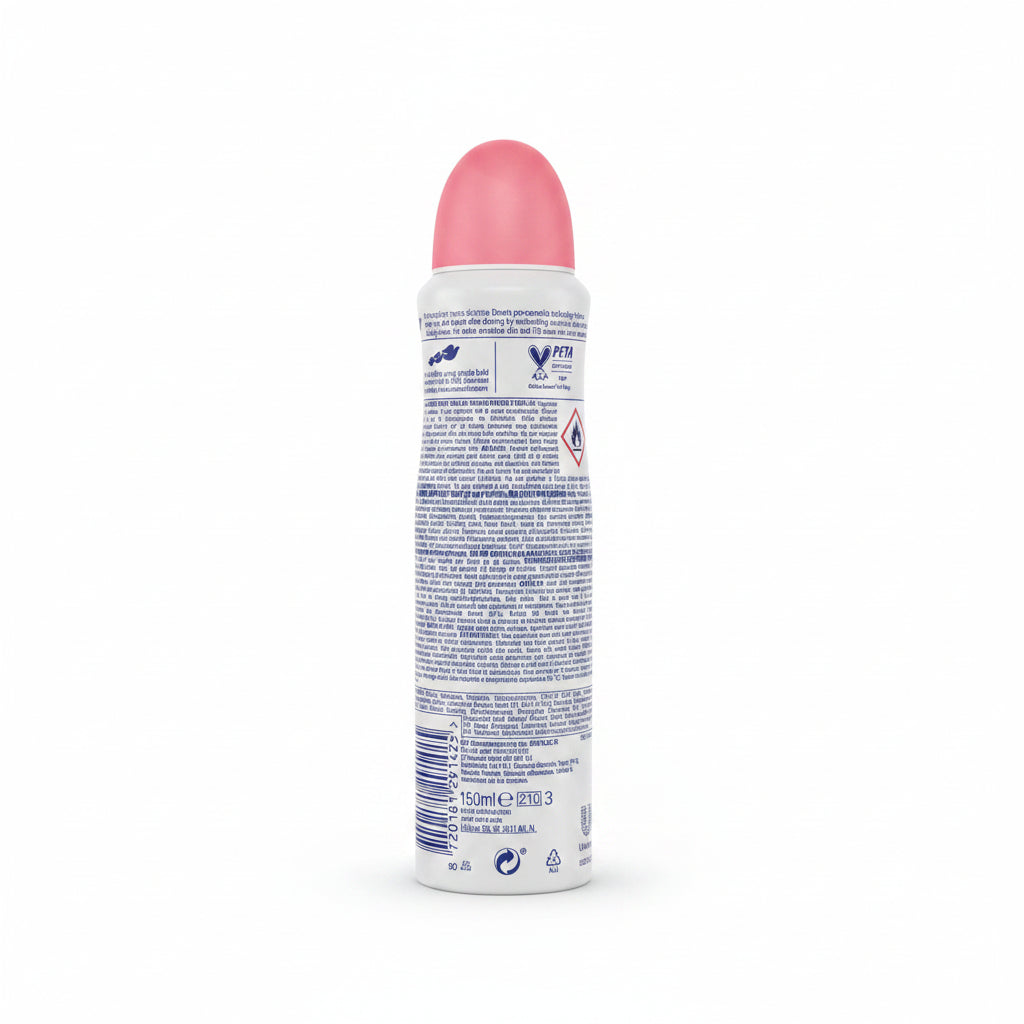 Dove Advanced Care Beauty Finish Antiperspirant Spray, 72H Protection, Pro-Ceramide Technology, Soothes & Helps Repair Skin, 0% Alcohol, 150ml (Pack of 6)