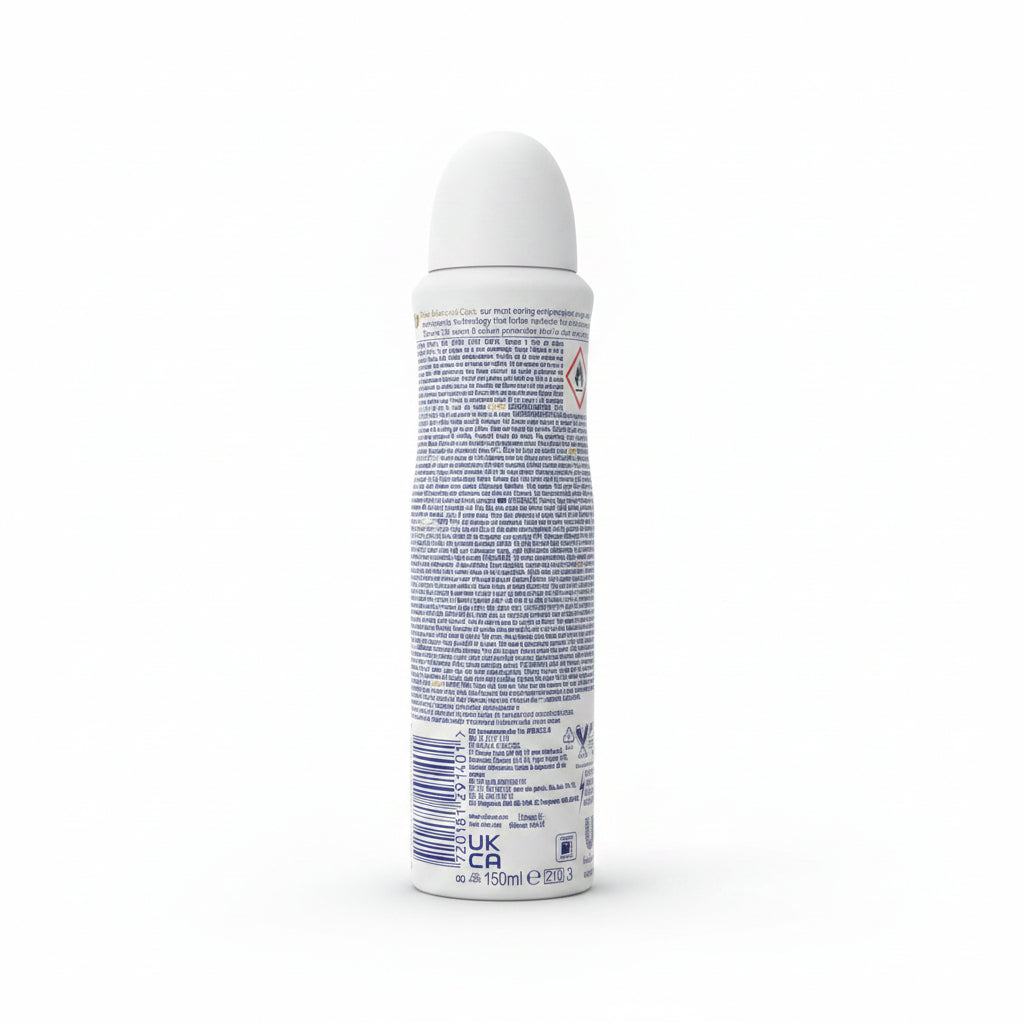 Dove Advanced Care Go Fresh Acai Berry & Waterlily Antiperspirant Spray, 72H Protection, Pro-Ceramide Technology, Alcohol-Free, 150ml (6-Pack)
