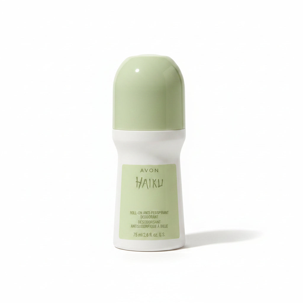 AVON Haiku Roll-On Antiperspirant Deodorant 75 mL / 2.6 fl oz Long-Lasting Protection 6-Pack