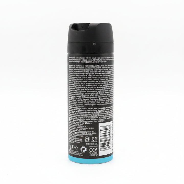 AXE Ice Chill Iced Mint & Lemon Deodorant Body Spray 150ml (2.6 fl oz) 48H Freshness 6-Pack Imported
