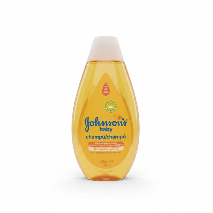 Johnson's Baby Shampoo for Sensitive Skin 94% Natural Origin 500mL (16.9 fl oz) 2-Pack