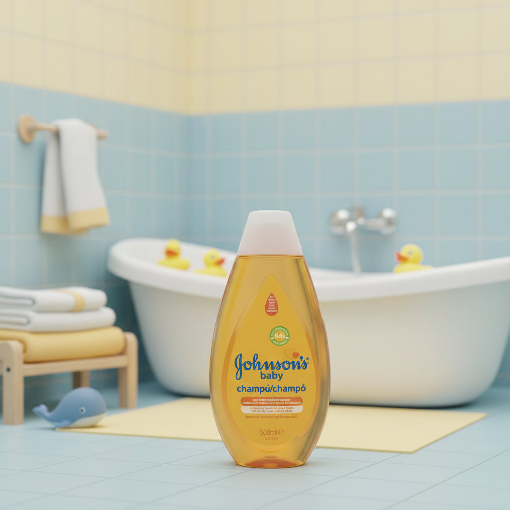 Johnson's Baby Shampoo for Sensitive Skin 94% Natural Origin 500mL (16.9 fl oz) 2-Pack