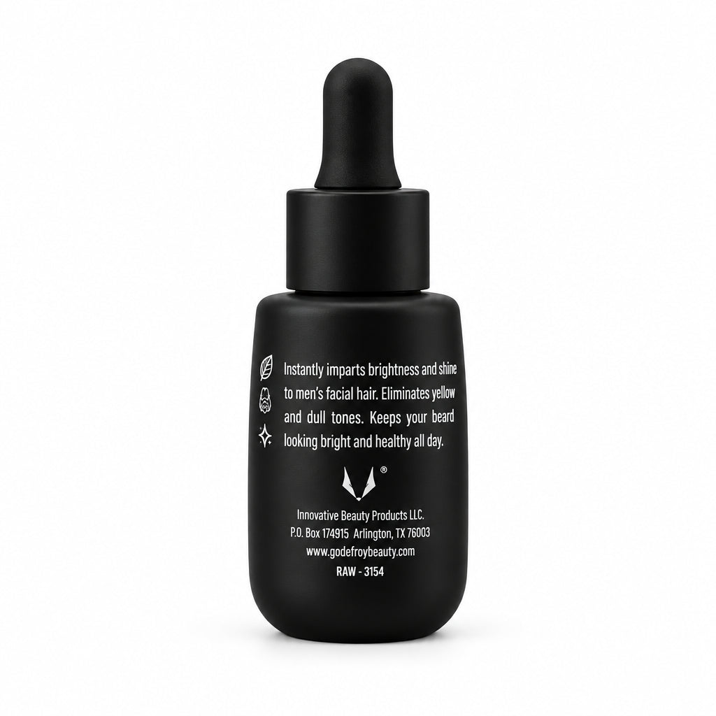 Silver Fox Gray Enhancing Beard Oil, 50 ml / 1.7 fl oz
