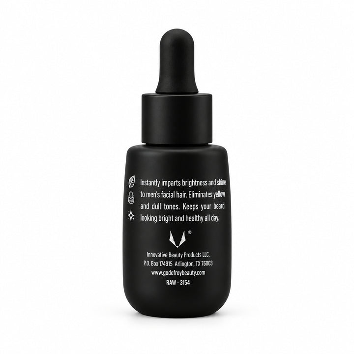 Silver Fox Gray Enhancing Beard Oil, 50 ml / 1.7 fl oz