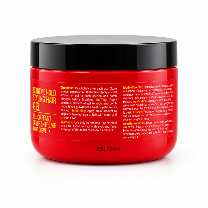 Shine N' Jam Magic Fingers Pro Braid Gel by Stasha Harris, 8 oz / 227 g