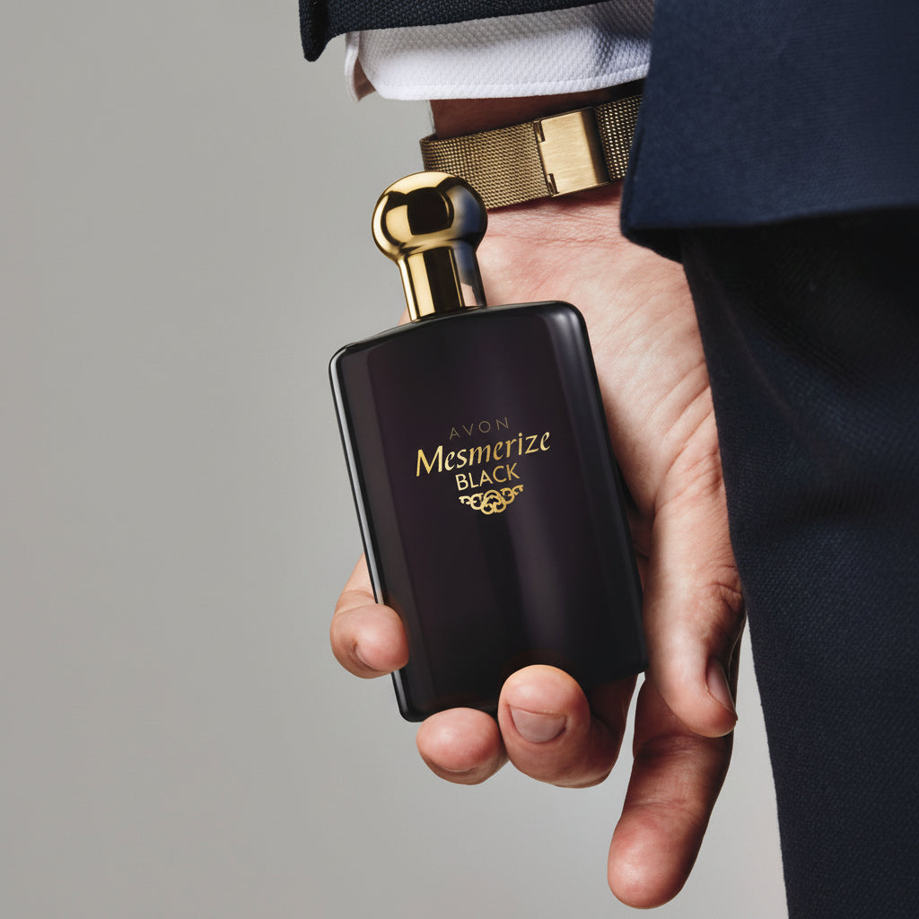 Avon Mesmerize Black EDT + Mesmerize Blue Cologne 3.4 oz (100 mL) – 2 Piece Fragrance Set