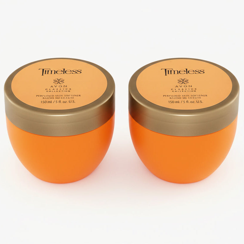 Avon Timeless Perfumed Cream Skin Softener Moisturizer 150 mL (5 oz) – 2 Pack