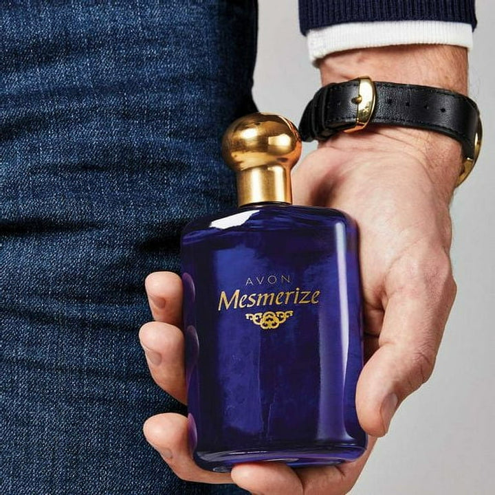Avon Mesmerize Black EDT + Mesmerize Blue Cologne 3.4 oz (100 mL) – 2 Piece Fragrance Set