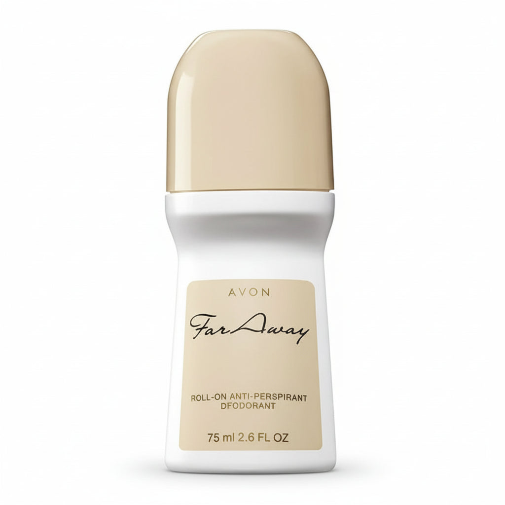 Avon Far Away Roll-On Deodorant 2.6 oz (75 mL) – 12 Pack