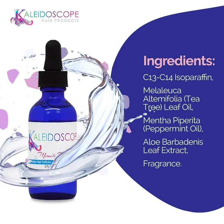 Kaleidoscope Miracle Drops Original Hair Oil – Nourishing Scalp & Hair Treatment, 2 oz