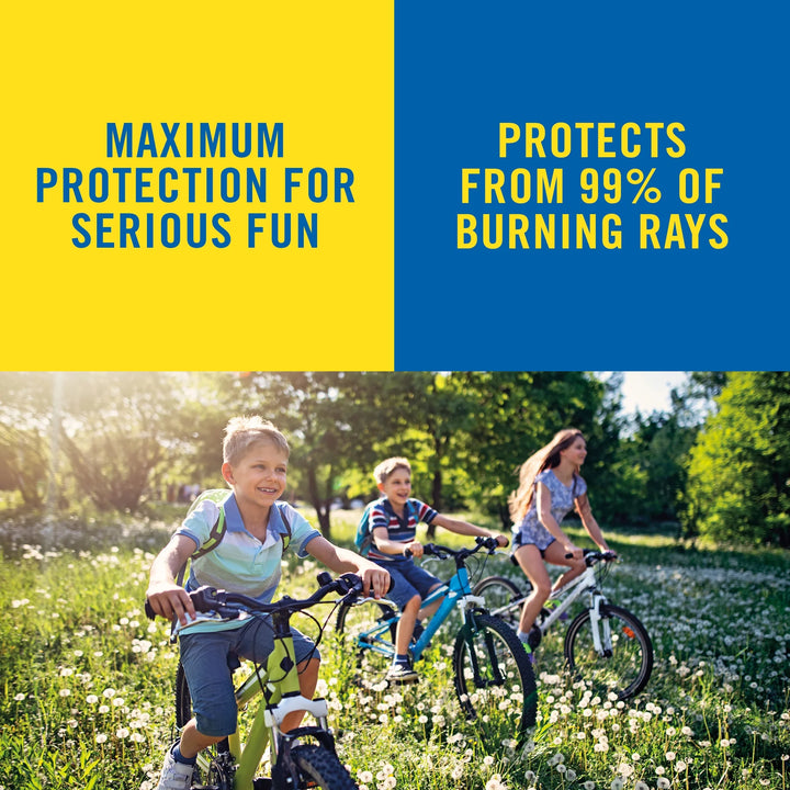 Banana Boat Kids Max Protect & Play Sunscreen SPF 100, 4 fl oz | Kids Sunscreen Lotion, Broad Spectrum UVA/UVB Protection, Water-Resistant (80 Min), Tear-Free, Hypoallergenic