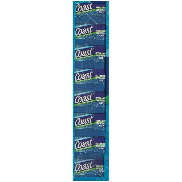 Coast Classic Scent Deodorant Soap 4 oz Bars (16 Pack) – Refreshing Clean