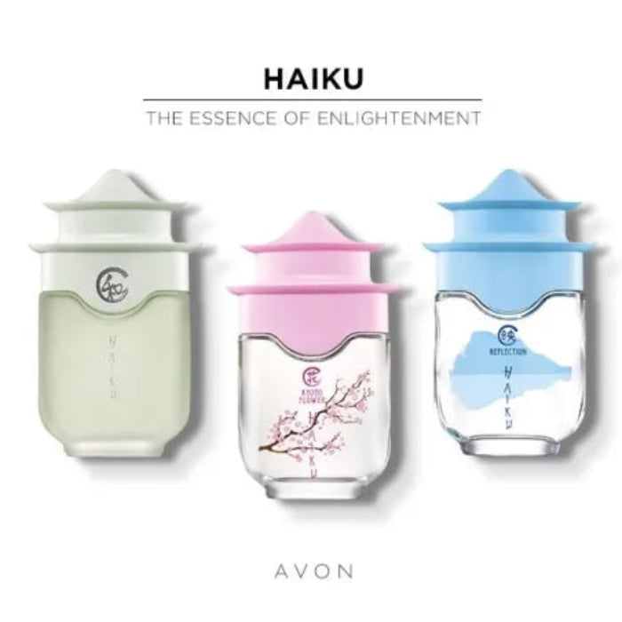 Avon Haiku Eau de Parfum Spray 1.7 fl oz (50 mL) (2 Pack) | Women's Floral Fragrance with Japanese Yuzu, Muguet & Blonde Woods
