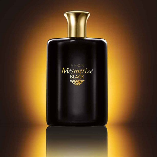 Avon Mesmerize Black for Him Eau de Toilette Spray 3.4 fl oz (100 mL) – 2 Pack