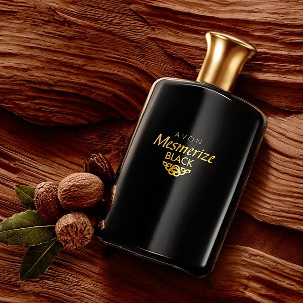 Avon Mesmerize Black for Him Eau de Toilette Spray 3.4 fl oz (100 mL) – 2 Pack