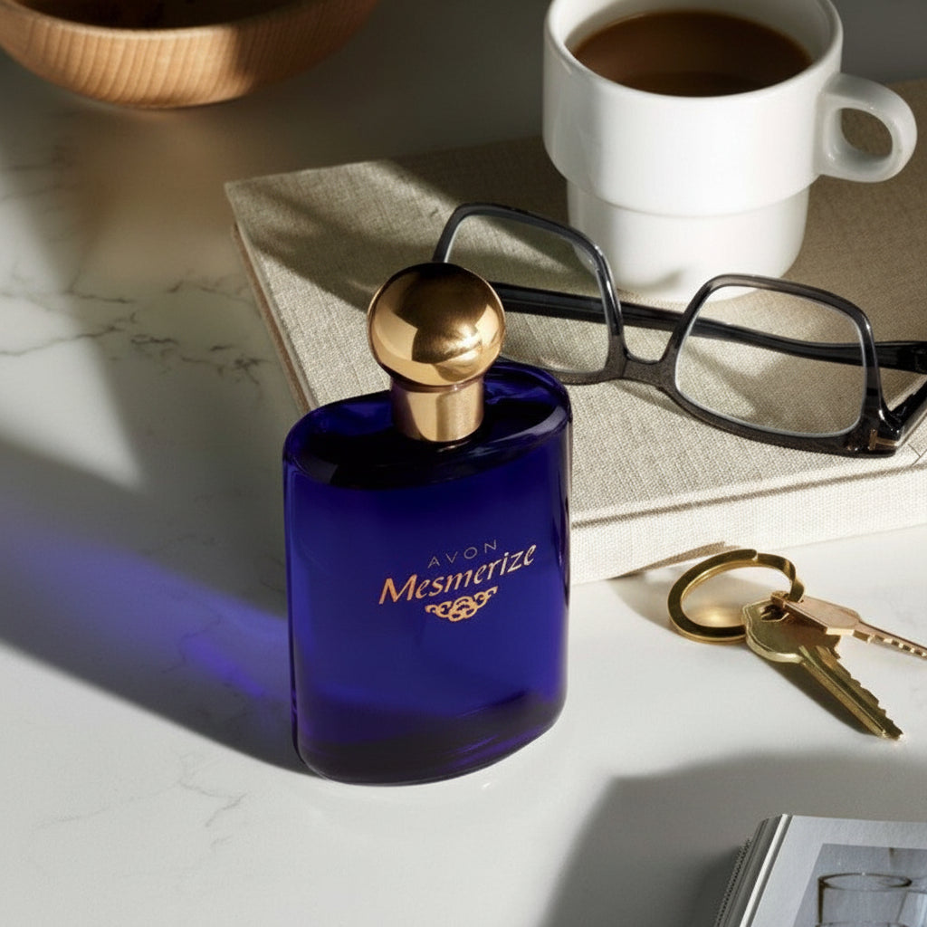 Avon Mesmerize Black EDT + Mesmerize Blue Cologne 3.4 oz (100 mL) – 2 Piece Fragrance Set