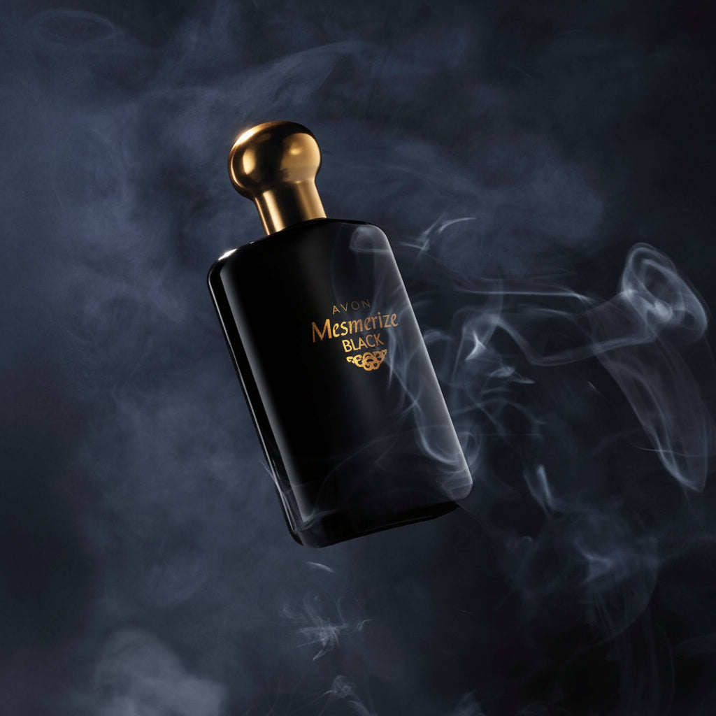 Avon Mesmerize Black for Him Eau de Toilette Spray 3.4 fl oz (100 mL) – 2 Pack