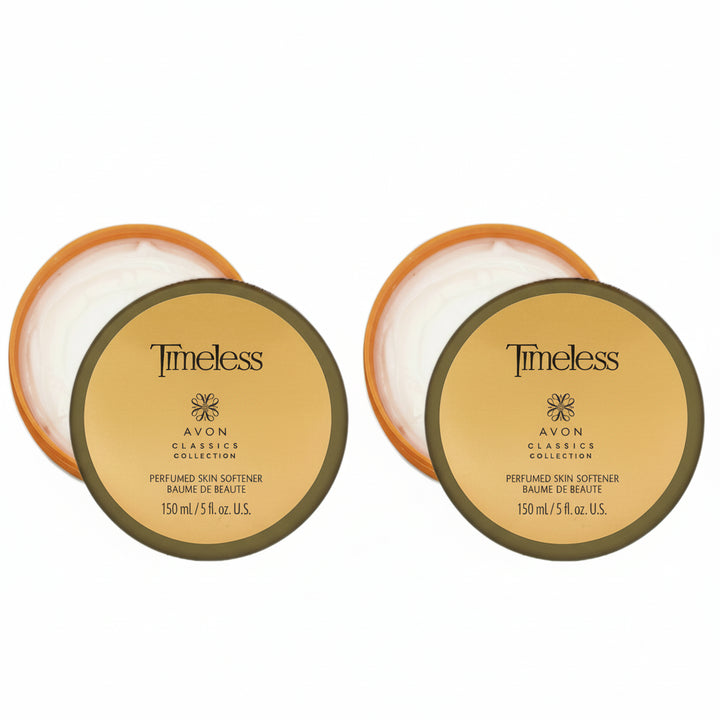 Avon Timeless Perfumed Cream Skin Softener Moisturizer 150 mL (5 oz) – 2 Pack