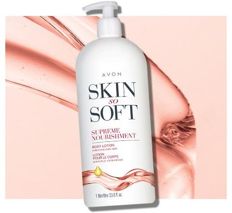 Avon Skin So Soft Supreme Nourishment Body Lotion for Extra Dry Skin 1L / 33.8 fl oz 2-Pack